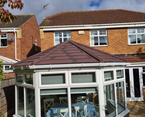 Replacement solid roof systems