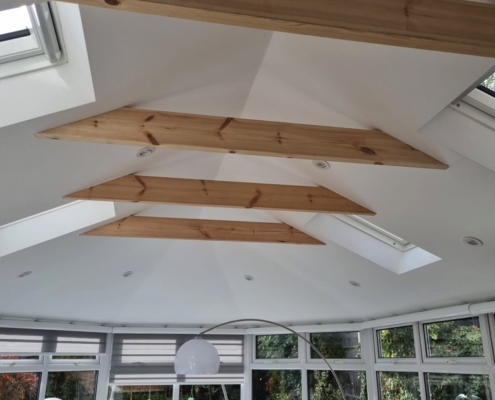 Replacement solid roof systems