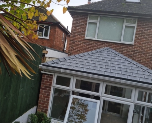 Replacement solid roof systems
